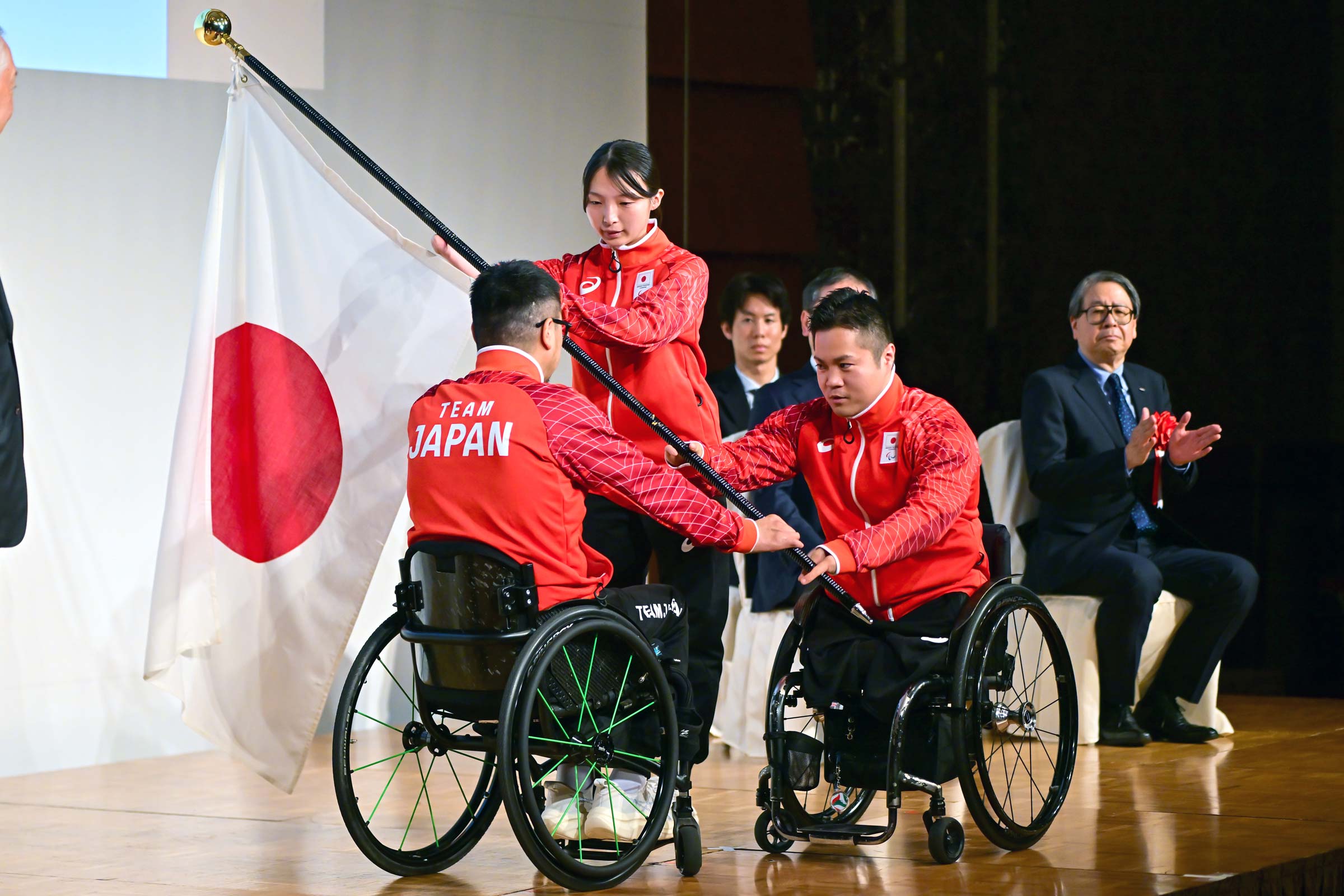 日本代表選手団 結団式